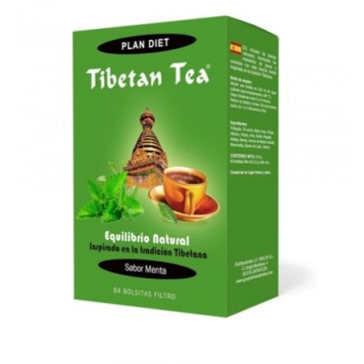 Te tibetano de menta 84 filtros Tibetan Tea