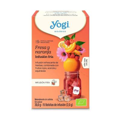 Yogi Frio Fresa y Naranja Bio 15 filtros