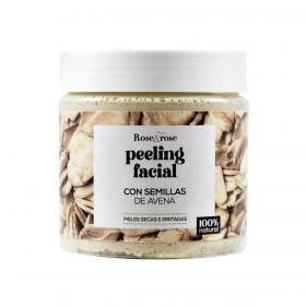 Peeling facial Salvado de avena Natural 200ml Rose&Rose