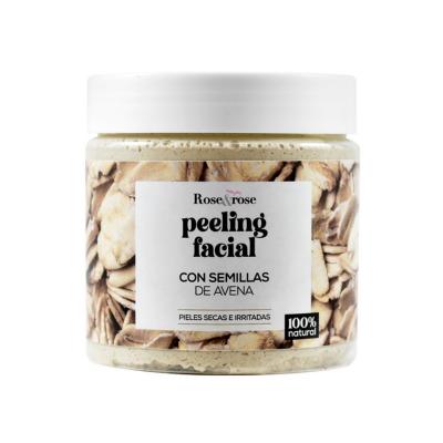 Peeling facial Salvado de avena Natural 200ml Rose&Rose