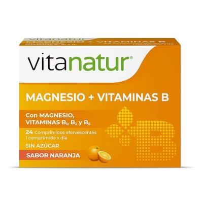 Magnesio + Vitaminas B 24 comprimidos Vitanatur Esencial