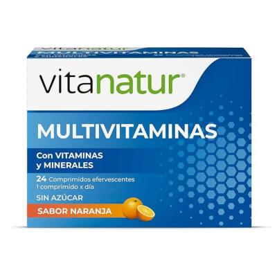 Multivitaminas y Minerales 24 comprimidos Vitanatur Esencial