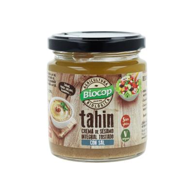 Tahin integral tostado con sal Bio 225g Biocop