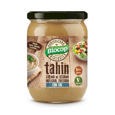 Tahin integral tostado con sal Bio 500g Biocop