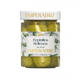 Pepinillos rellenos de Atun 460ml Emperatriz