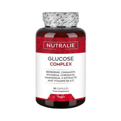 Glucosa complex con berberina, cromo y canela 90 caps Nutralie