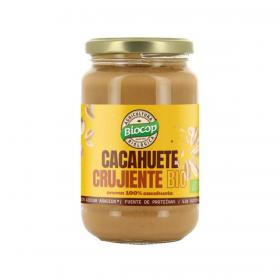 Crema de cacahuete crujiente Bio 350g Biocop