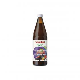 BioC Zumo multifruta rojo con vitamina C Bio 750ml Voelkel