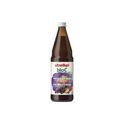 BioC Zumo multifruta rojo con vitamina C Bio 750ml Voelkel
