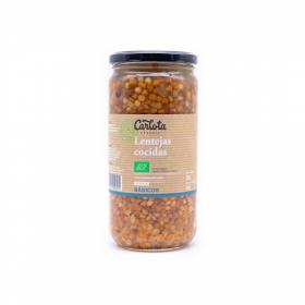 Lentejas cocidas Bio 720g Carlota Organic