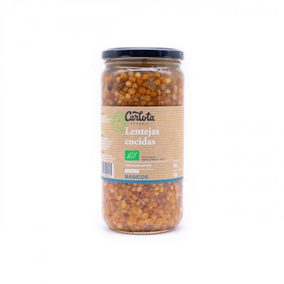 Lentejas cocidas Bio 720g Carlota Organic