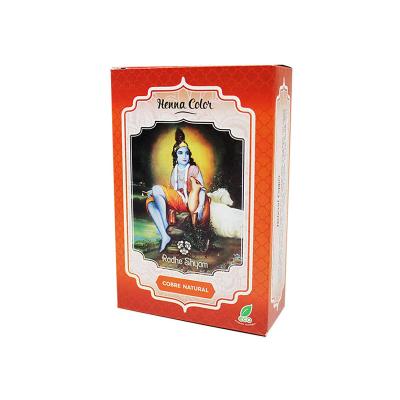 Henna cobre natural polvo 100 g Radhe Shyam