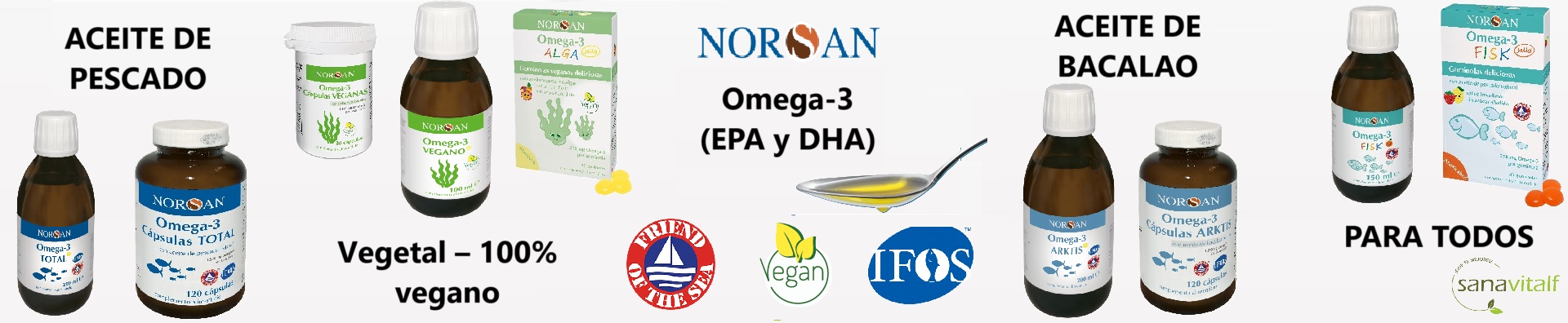 Omega y ácidos grasos